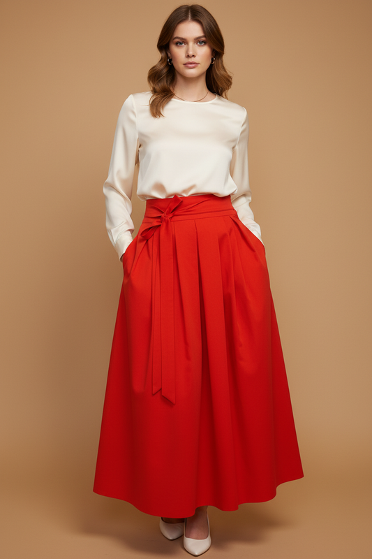 Gonna Rossa - Blusa Avorio