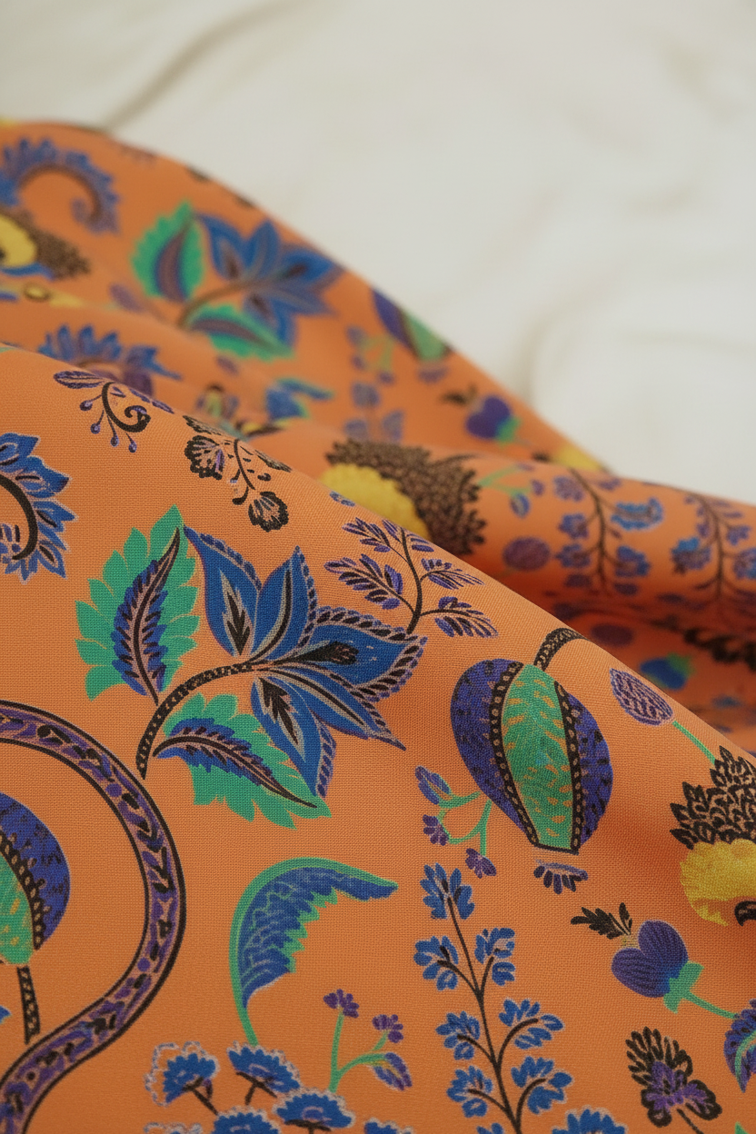 Vestito Arancione v2 - Dettaglio
