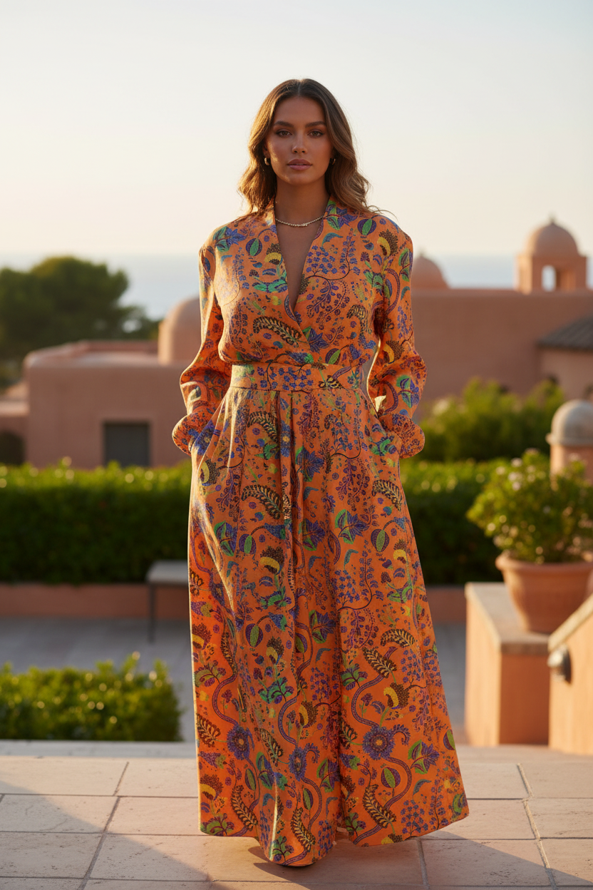 Vestito Arancione v2 - Estate